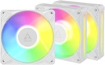 ARCTIC BioniX P12 A-RGB White 3er-Pack | Geh&auml;usel&uuml;fter