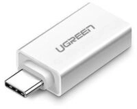 UGREEN USB-C to USB 3.0 A Adapter White