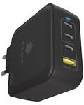 Icy Box 4Port 100W GaN Ladeger&auml;t mit PD 3.0 3x USB Type-C