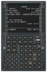 MOZA MB7F Flugcomputer Display 1:1 Boeing-737-CDU, 5,1-Zoll-IPS-Display, Front aus