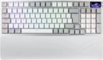 ASUS ROG Strix Azoth 96 HE White Gaming Tastatur - kabellose Gaming Tastatur mit