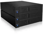 Icy Box Backplane 3x SATA 35" HDD f&uuml;r 2x 525" Schacht Hot Swap
