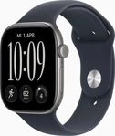 Apple MJEH4ZR/A, Apple Watch Series 12 46mm - Space Grau Aluminium Case Navyblau