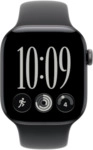 Apple Watch Series 12 Cellular 42mm - Schwarz Aluminium Case Schwarz Sport Band - S/M