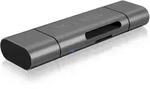 ICY BOX IB-CR200-C Externer Kartenleser mit Multi-USB Anschluss