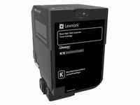 Lexmark CS720, CS725 Rückgabe-Corporate-Tonerkassette Schwarz mit hoher Kapazität