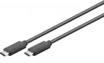Goobay USB 3.1-Stecker Typ C > USB 3.1-Stecker Typ C 1m schwarz