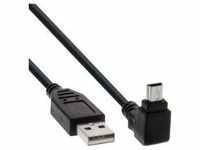 InLine® USB 2.0 Mini-Kabel, Stecker A an Mini-B Stecker (5pol.) oben...