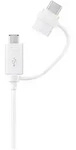 Samsung Combo-Kabel USB-C & micro-USB, wei&szlig;