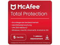 McAfee Total Protection [5 Geräte - 1 Jahr]
