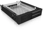 ICY BOX Wechselrahmen IB-2227StS f&uuml;r 2x 2,5" HDD und SSD