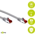 Goobay CAT 6 Patchkabel, S/FTP (PiMF), Grau 5m