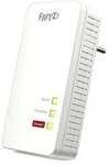 FRITZ!Powerline 1260 WLAN Einzeladapter Stabile Verbindung &uuml;ber die Stromleitung,