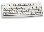 CHERRY G83-6105 kabelgebundene USB Tastatur, hellgrau