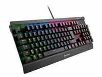 Sharkoon SKILLER MECH SGK3 Gaming Tastatur, Kailh Blue, LEDs RGB