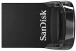 SanDisk Ultra Fit Typ-A 256GB USB-Stick Ohne Schutzkappe, bis zu 130 MB/s, USB 3.2