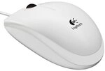 Logitech B100, wei&szlig;, Optische USB Maus f&uuml;r Rechts-und Linksh&auml;nder