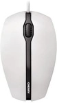 CHERRY GENTIX kabelgebundene optische Maus wei&szlig;-grau USB, 3 Tasten, Seitenfl&auml;chen