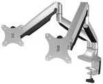 ICY BOX IB-MS504-T Monitorst&auml;nder mit Tischhalterung f&uuml;r zwei Monitore bis zu 32"