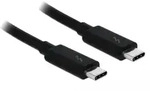 Delock Kabel Thunderbolt USB-C Kabel zu USB-C Kabel 20 Gb/s 2m