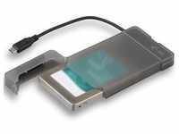 i-tec MySafe Easy schwarz 2.5", USB-C 3.1 Adapter [3.5" Festplatte > USB-C 3.1 Gen.