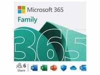 Microsoft 365 Family 6 Benutzer // 1 Jahr - inkl. Office 365 mit Word, Excel,