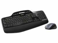 Logitech MK710 Desktopset, kabellos, US-Layout Tastatur und Maus,