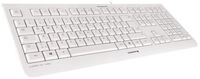 CHERRY KC 1000 Tastatur Wei&szlig; / Grau ultraflach, USB, kabelgebunden, Office Keyboard