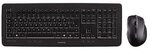 CHERRY kabelloses Set DW 5100, Tastatur- und Maus, schwarz, mit abriebfester