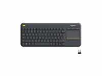 Logitech Wireless Touch Keyboard K400 Plus inklusive Touchpad, Tastatur, kabellos
