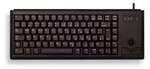 CHERRY G84-4400 Compact-Keyboard Ultraflache Kompakttastatur mit integriertem