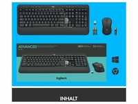 Logitech MK540 Advanced Desktopset, US-Layout, kabellos, Tastatur und Maus