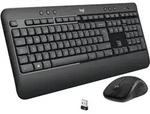Logitech MK540 Advanced Desktopset, US-Layout, kabellos, Tastatur und Maus