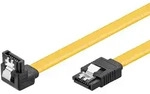 Goobay HDD S-ATA Kabel 0.3m S-ATA L-Type > L-Type 90&deg;, Gelb