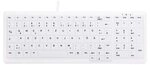 CHERRY ACTIVE KEY AK-C7000F-U1-W Desinfizierbare Hygienetastatur mit Nummernfeld,