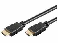 Goobay 7,5m HDMI Kabel mit Ethernet [4K (2160p), vergoldete Kontakte, ARC]
