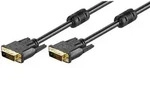 Goobay 1,8m DVI-D FullHD Kabel Dual Link, Schwarz