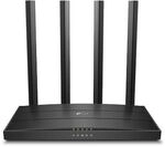 TP-Link Archer C6 WLAN Router AC1200 Dual-Band, 1x Gigabit WAN, 4x Gigabit LAN