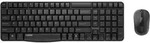 Rapoo Kabelloses Deskset "X1800S", QWERTZ deutsches-Layout 2,4-GHz-Drahtlosverbindung