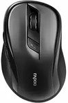 Rapoo Kabellose lautlose Multi-Mode-Maus "M500", schwarz Einstellbarer Sensor mit