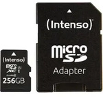Intenso Micro SD-XC Karte 256GB UHS-I Premium mit Adapter Intenso Micro SD-XC Karte 256GB UHS-I Premium mit Adapter