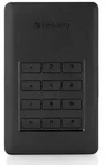 Verbatim Store 'n' Go Secure Portable 2TB Externe Festplatte, USB 3.2 Gen 1x1