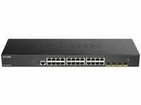 D-Link DGS-1250-28X/E, D-Link DGS-1250-28X Smart Managed Switch 24x Gigabit Ethernet,