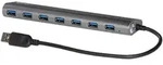 i-tec USB 3.0 Metal Charging HUB 7x USB Ladeport