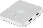 i-tec USB 3.0 Metal Charging HUB 4 Ports, mit Netzadapter