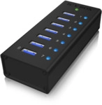 ICY BOX IB-AC618 - 7 Port USB 3.0 Hubmit USB Ladeport