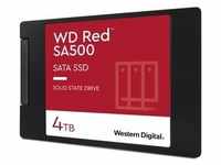 WD Red SA500 SATA SSD 4TB 2.5 Zoll SATA 6Gbit/s - interne Solid-State-Drive