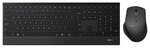 Rapoo Kabelloses Multi-Mode-Deskset "9500M", Black Ultraflaches 4,5-mm-Design -