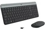 Logitech MK470 Slim Combo - kabelloses Tastatur-Maus-Set grafit, US-Layout