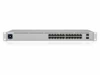 Ubiquiti Standard 24-Port PoE Managed Switch 24x Gigabit Ethernet 16x PoE+, max. 95W,